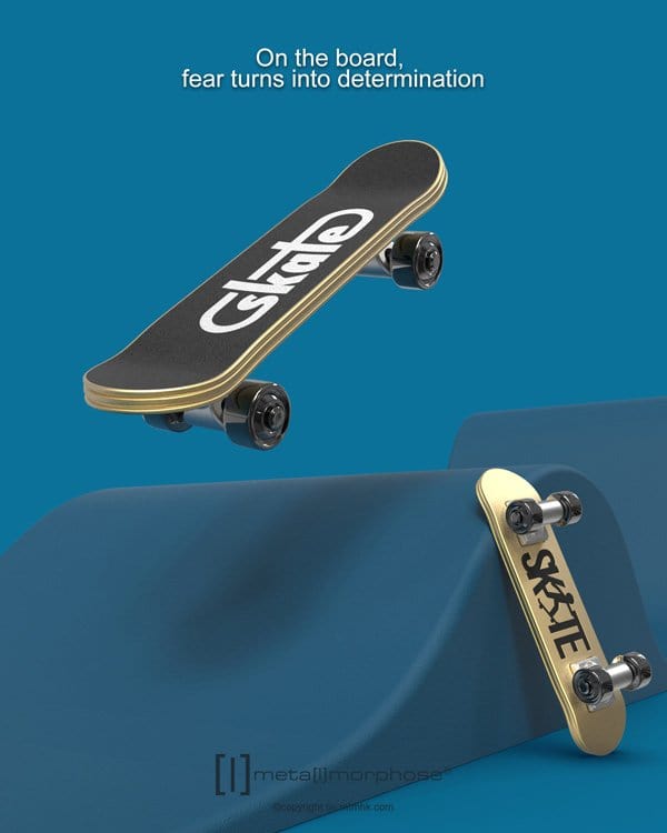 Kaykay Anahtarlık Bonvagon