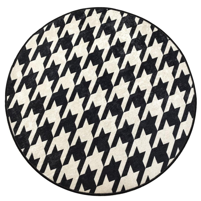 Kazayagı Dekoratıf Dijital Baskılı Halı, Kaymaz Taban, Yıkanabilir Bonvagon