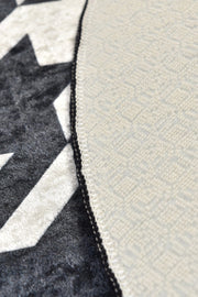 Kazayağı Dijital Baskılı 2li Set Banyo Halısı, Kaymaz Taban, Yıkanabilir Bonvagon