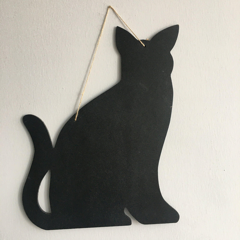 Kedi Formunda Kara Tahta Bonvagon