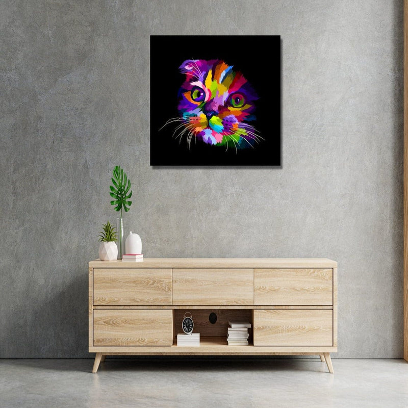 Kedi Tasarım Tablo Bonvagon