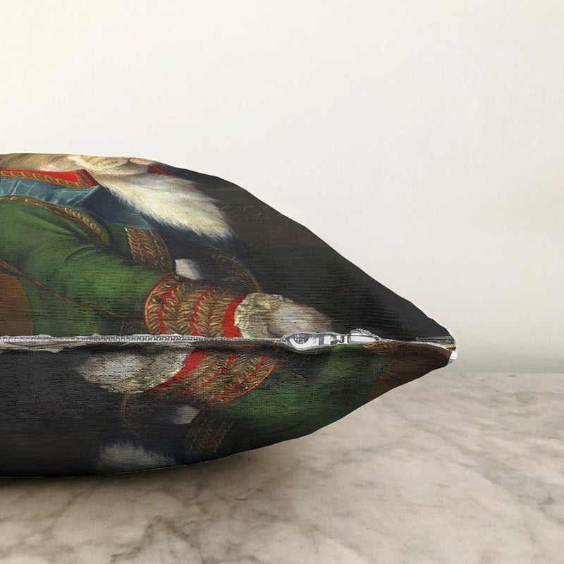 Kedi Tasarımlı Dijital Baskılı Dekoratif Modern Raşel Kadife Yastık Kırlent Kılıfı Bonvagon