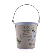 Kelebek Desenli Metal Kova Bonvagon