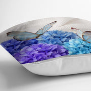 Kelebek Dünyası Dijital Baskılı Dekoratif Yastık Kırlent Kılıfı 43x43cm Bonvagon