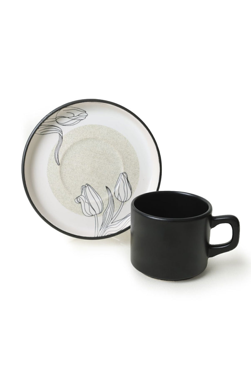 Keraart Shade Stackable Çay Takımı 12 Parça 6 Kişilik 21848 Bonvagon