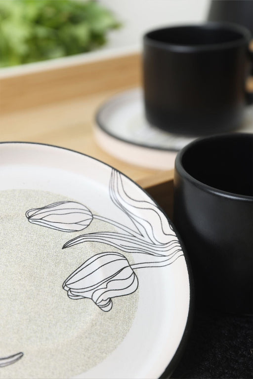 Keraart Shade Stackable Çay Takımı 12 Parça 6 Kişilik 21848 Bonvagon