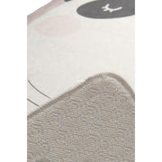 King Panda Yıkanabilir Antibakteriyel Çocuk Halısı, Kaymaz Taban, Yıkanabilir Bonvagon