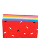 Kırmızı Çiçekli Bloknot 18x26cm 56 Renkli Sayfalı Bonvagon