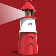 Kırmızı Deniz Feneri Çelik Halkalı Anahtarlık  Bonvagon Metalmorphose