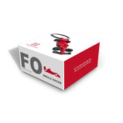 Kırmızı Formula Yarış Arabası Anahtarlık Çelik Halkalı  Bonvagon Metalmorphose