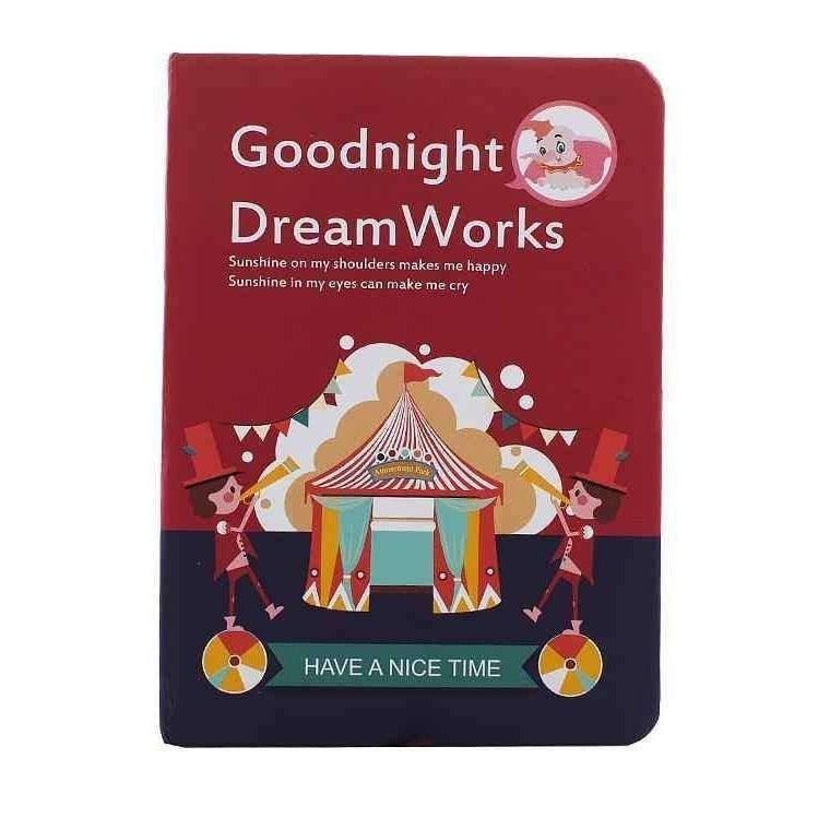 Kırmızı Kalın Kaplı Defter Bonvagon