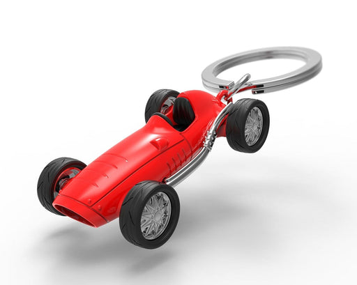 Kırmızı Vintage Yarış Arabası Anahtarlık Bonvagon
