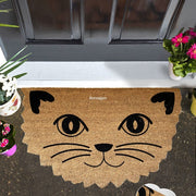 Kitty 45x75cm Doğal Koko Hindistan Cevizi Kapı Önü Paspas Grazie Bonvagon