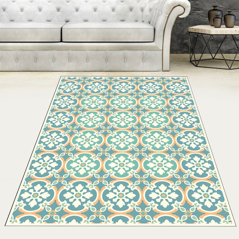 Knitting Dijital Baskılı Halı, Kaymaz Taban, Yıkanabilir Bonvagon