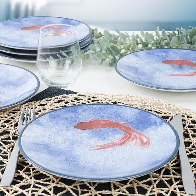 Koi Pasta Tabağı 20cm 6 Adet - 20221 Bonvagon