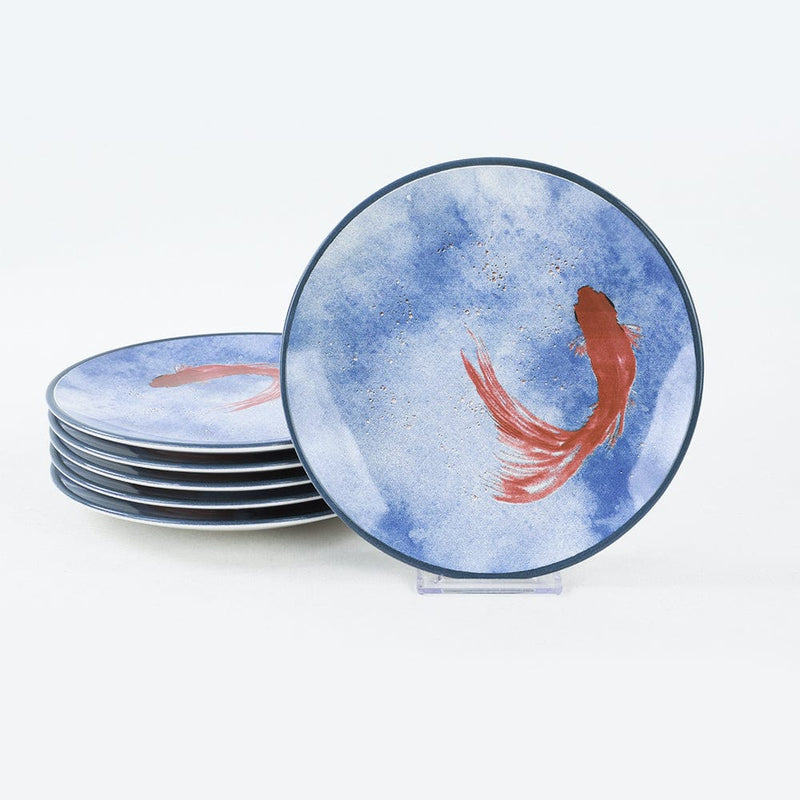 Koi Pasta Tabağı 20cm 6 Adet - 20221 Bonvagon