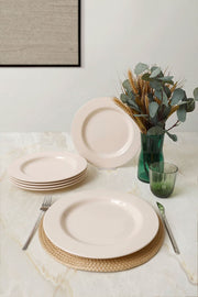 Krem Assos Servis Tabağı 28 Cm 6 Adet 030 Bonvagon