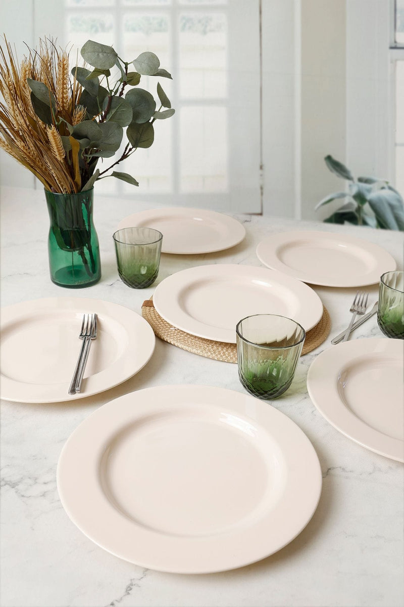 Krem Assos Servis Tabağı 28 Cm 6 Adet 030 Bonvagon