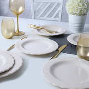 Krem Tango Pasta Tabağı 21cm 6 Adet Bonvagon