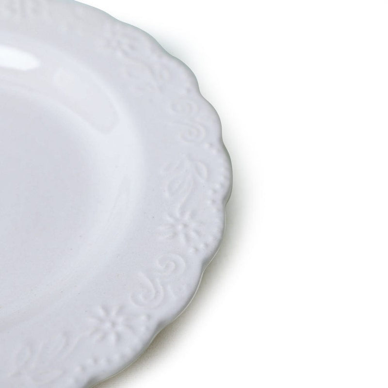 Krem Tango Pasta Tabağı 21cm 6 Adet Bonvagon