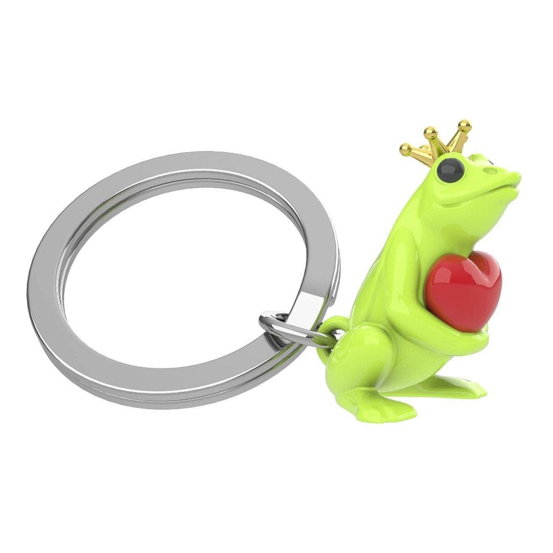 Kurbağa Prens Frog Anahtarlık Çelik Halkalı