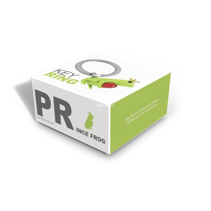 Kurbağa Prens Frog Anahtarlık Çelik Halkalı  Bonvagon Metalmorphose