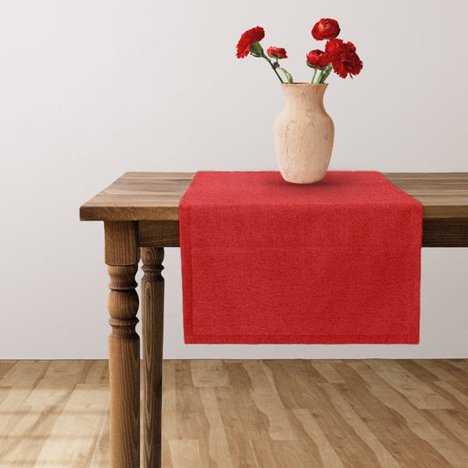 La Table Leke Tutmaz Runner Kırmızı 50x170cm Bonvagon
