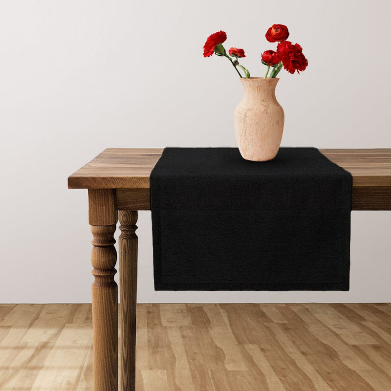 La Table Leke Tutmaz Runner Siyah 50x170cm Bonvagon