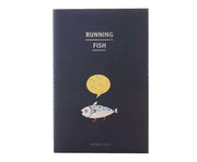 Lacivert Balıklı A5 Defter Bonvagon