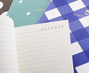 Lacivert Kareli B5 Çizgili Defter Bonvagon