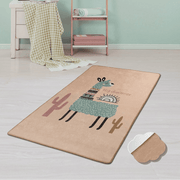 Lama Yıkanabilir Antibakteriyel Çocuk Halısı, Kaymaz Taban, Yıkanabilir Bonvagon