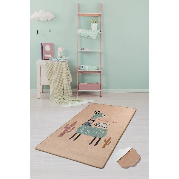 Lama Yıkanabilir Antibakteriyel Çocuk Halısı, Kaymaz Taban, Yıkanabilir Bonvagon