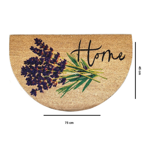 Lavanta Home 45x75cm Doğal Koko Hindistan Cevizi Kapı Önü Paspas Joven Bonvagon