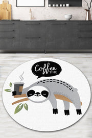 Lazy Dijital Baskılı Mutfak Halısı, Kaymaz Taban, Yıkanabilir Bonvagon