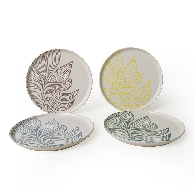 Leaf Harmony Nordıc Pasta Tabağı 22 Cm 4 Adet / 22974-77 Bonvagon