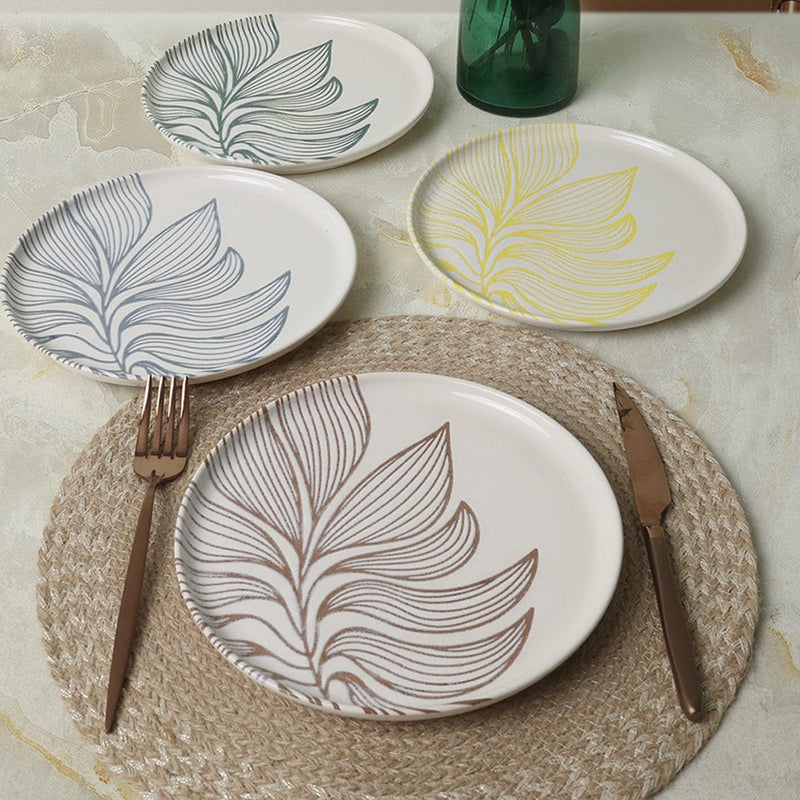 Leaf Harmony Nordıc Pasta Tabağı 22 Cm 4 Adet / 22974-77 Bonvagon
