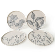 Leaf Traces Nordıc Pasta Tabağı 22 Cm 4 Adet / 22881-82-83-85 Bonvagon