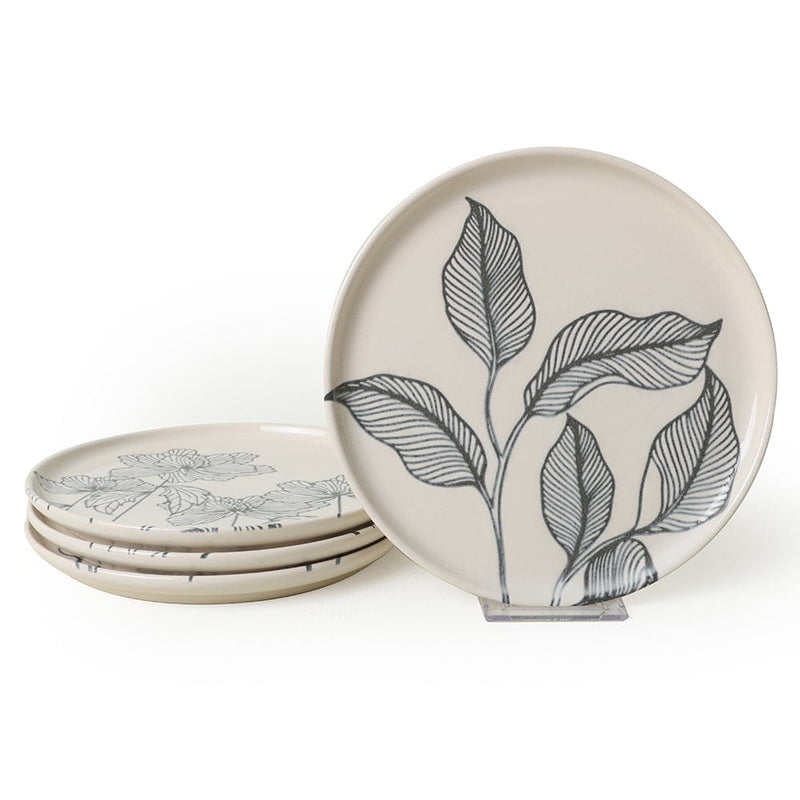 Leaf Traces Nordıc Pasta Tabağı 22 Cm 4 Adet / 22881-82-83-85 Bonvagon