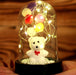 LED Işıklı Mini Ayıcık Fanus Bonvagon