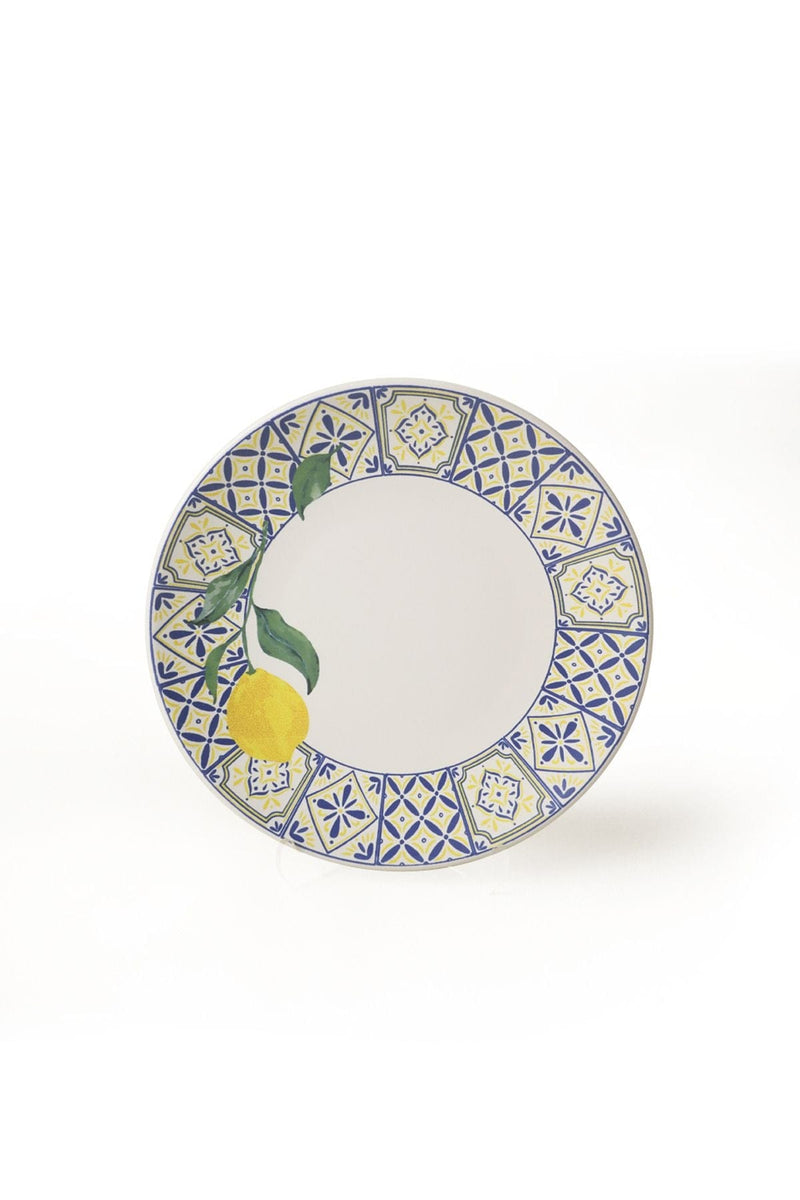 Lemon Bliss Ege Pasta Tabağı 20 Cm 4 Parça 22089-92 Bonvagon