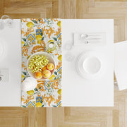 Lemon İnce Keten Runner 140x45cm