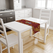 Lemon Tree Red İnce Keten Runner 140x45cm