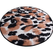 Leopar Dijital Baskılı 100cm Banyo Halısı, Kaymaz Taban, Yıkanabilir Bonvagon
