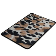 Leopar Dijital Baskılı 40x60cm Banyo Halısı, Kaymaz Taban, Yıkanabilir Bonvagon