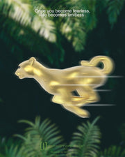 Leopar Dore Anahtarlık Çelik Halkalı  Bonvagon Metalmorphose