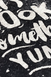 Let's Cook 105x140cm Dijital Baskılı Mutfak Halısı, Kaymaz Taban, Yıkanabilir Bonvagon