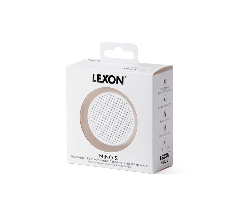Lexon Mino S Şarj Edilebilir Bluetooth Hoparlör Beyaz Bonvagon