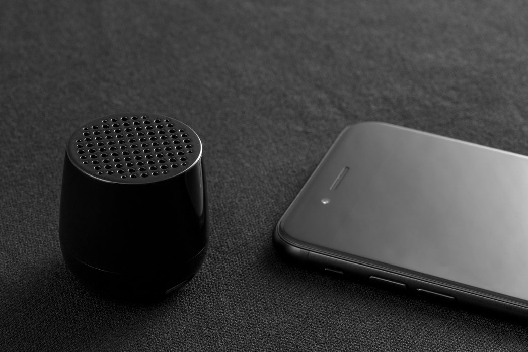 Lexon Mino + Şarj Edilebilir Bluetooth Hoparlör Mat Siyah Bonvagon