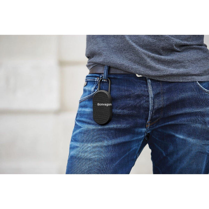 Lexon Mino T Şarj Edilebilir Kancalı Bluetooth Hoparlör Siyah Bonvagon