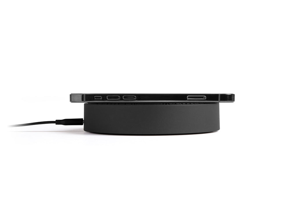Lexon Oslo Energy + Kablosuz Şarj Cihazı ve Bluetooth Hoparlör Siyah Bonvagon